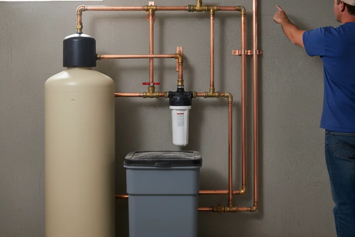 Whole-house water treatment system installed in Zamora